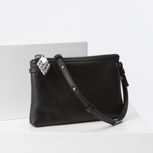 Lovia - Vasu Pouch Black Silver & Strap